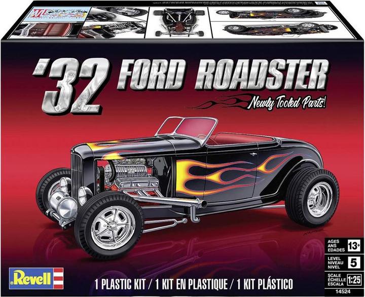 Produktbild Revell 14524 1932 Ford Roadster Automodell Bausatz 1:25