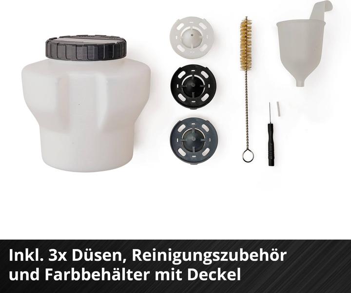 Produktbild Einhell Akku-Farbsprühsystem TE-SY 18/90 Li Kit (1x 4,0 Ah)