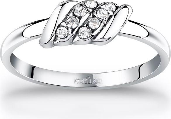 Morellato Steel ring with Torchon SAWZ14 crystals - Circuit: 56 mm (56)