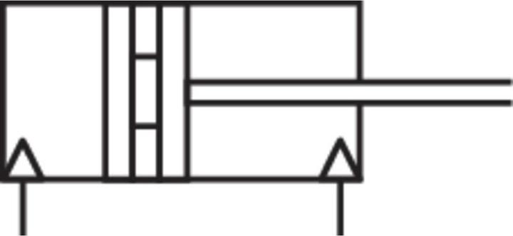 Actual product image Norgren RM/8025/M/160 Round cylinder Stroke length: 160 mm 1 pc.