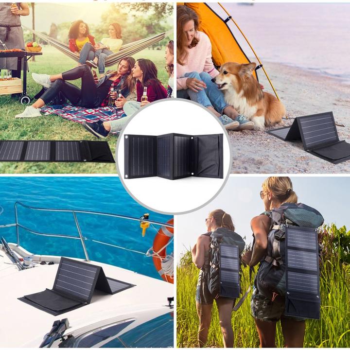 Image du produit Choetech Panneau solaire pliable (22 W, 0.87 kg)