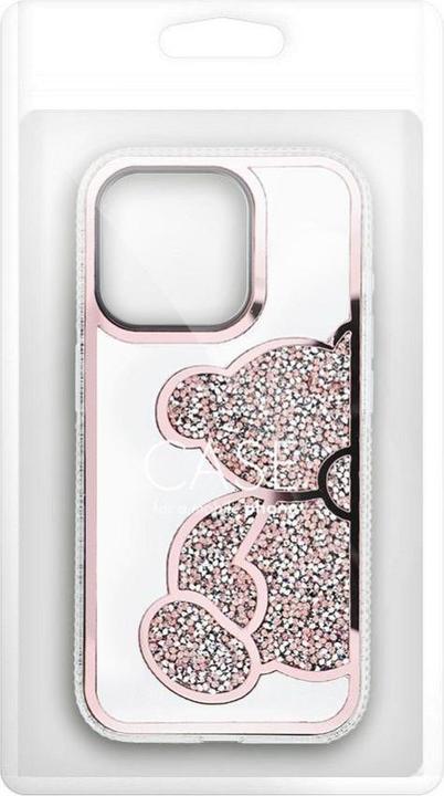 Immagine prodotto OEM Back panel cover TEDDY BEAR Case for IPHONE 16 pink (Apple iPhone 16)