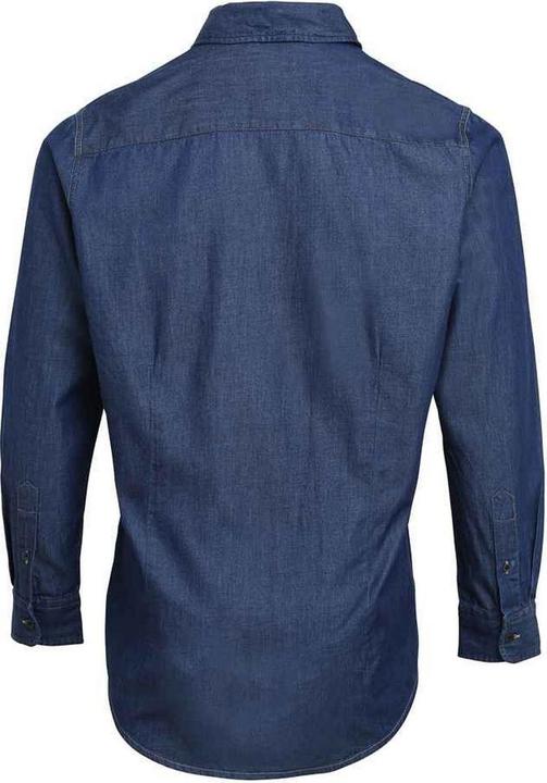 Produktbild Premier Denim Hemd mit Kontrastnähten (3XL)