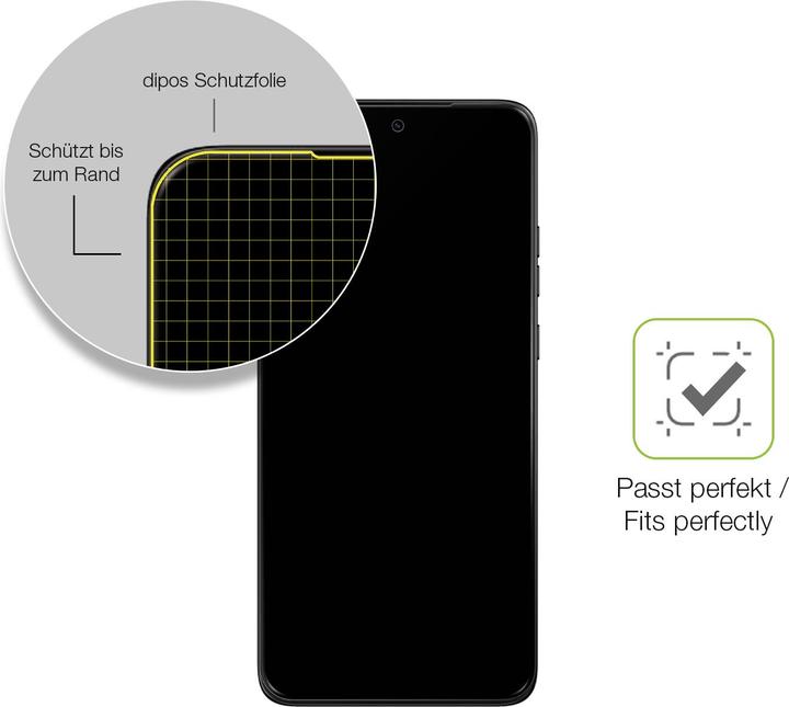 Immagine prodotto Dipos Full-Cover Pellicola Protettiva opaco (1 Pezzo/i, Motorola ThinkPhone)