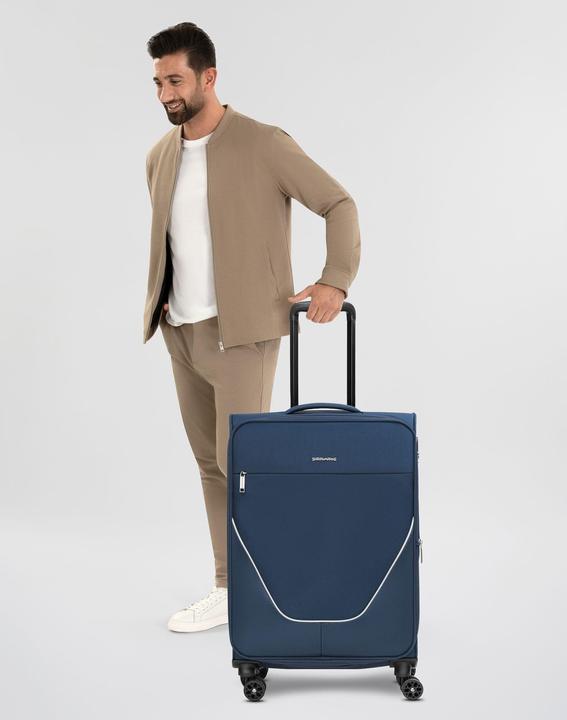 Actual product image Stratic taska 4-wheel trolley M 65 cm with expansion fold (74 l, M (50 - 90l))