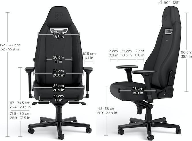 Image du produit noblechairs LEGEND - Édition noire