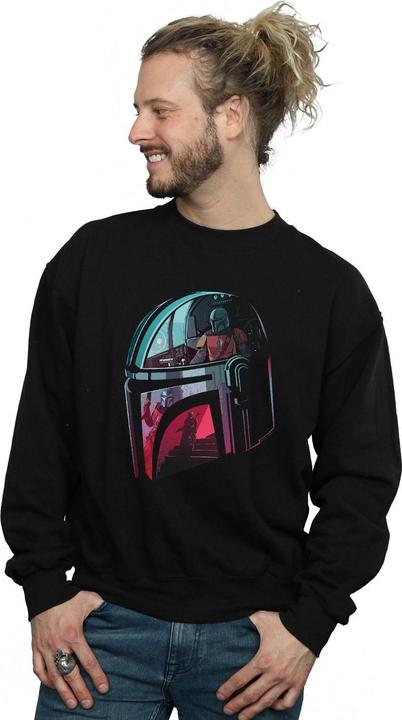 Produktbild Star Wars The Mandalorian Mandalore Helmet Reflection Sweatshirt (M)