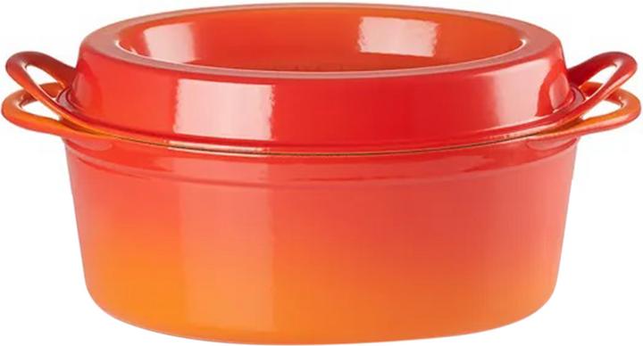 Actual product image Le Creuset Juice roaster, Doufeu oval (32 cm, Casserole + Stewpot, Cast iron)