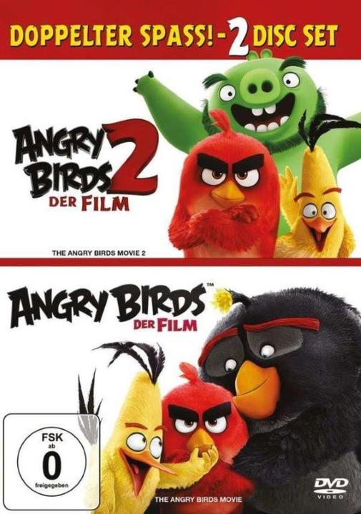 Actual product image Sony Angry Birds / Angry Birds 2 (DVD, English, German)