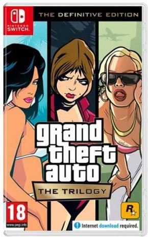 Actual product image Rockstar Grand Theft Auto: The Trilogy - The Definitive Edition (Switch) (Switch)
