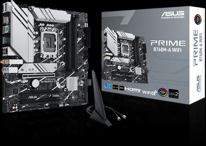 Produktbild ASUS PRIME B760M-A WIFI (LGA 1700, Intel B760, mATX)