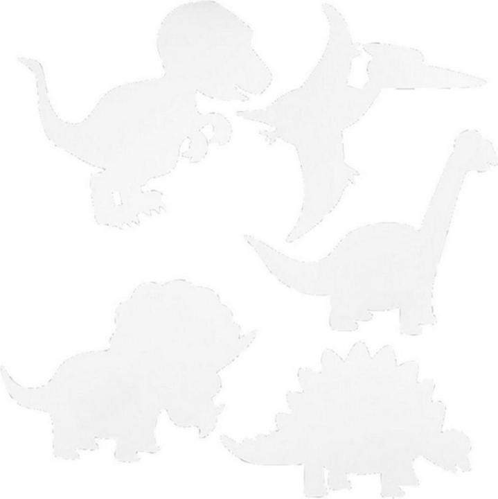 Immagine prodotto Creativ Company Dinosauri di carta da costruzione 16 pezzi, bianco (16 x)