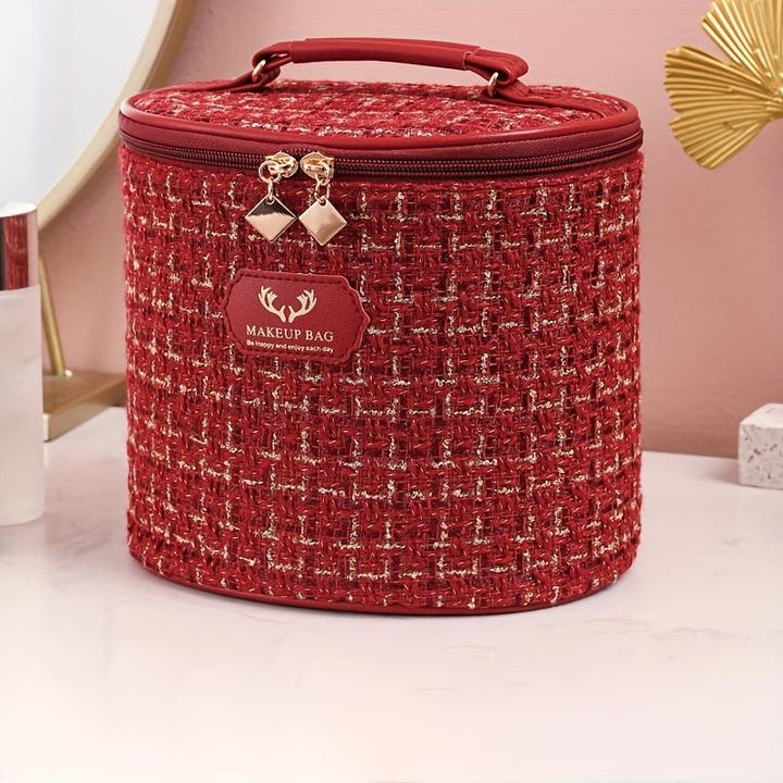 Immagine prodotto Only-Bags.Store Organizzatore di trucchi Chic di grande capacità - Custodia portatile per cosmetici, impermeabile e