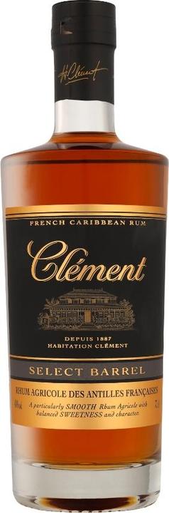 Produktbild Clément Rhum Agricole Select Barrel 40% Vol. 0,7l