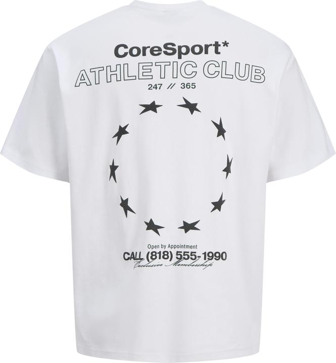 Actual product image Jack & Jones Jcoathletico Graphic Tee Ss Cn Ss25 (L)