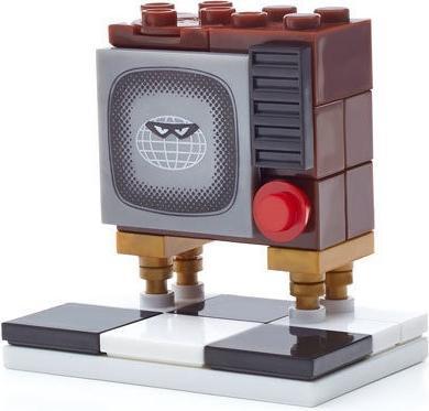 Actual product image Mega Bloks Despicable Me - Minions Movie Fun Packs - TV Set