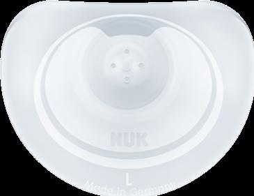 Image du produit NUK Protège-mamelons pour mamelons sensibles, taille L, 2 pièces, boîte de protection incluse (Taille unique)