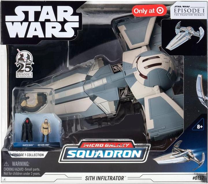 Image du produit Jazwares Star Wars Micro Galaxy Squadron Sith Infiltrator