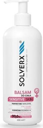 Image du produit Solverx Peau Sensible Pour Femmes Pour Peau Sensible 400Ml (Crème pour le corps, 400 ml)