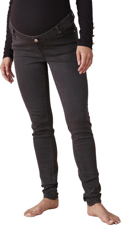 Actual product image Envie de Fraise Skinny-Umstandsjeans, Seamless-Bund WATERLESS, Bundweite verstellbar (38)