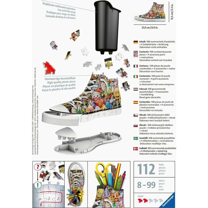 Image du produit Ravensburger Emoji Sneaker (108 pièces)