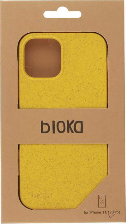 Actual product image Bioka Coque biodégradable et compostable Eco-Friendly jaune (Apple iPhone 12 Pro Max)