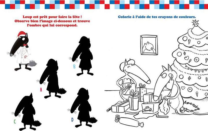 Image du produit Mon cahier d'activités Loup / Vive Noël! (Français, Thuillier Éléonore, 2024)