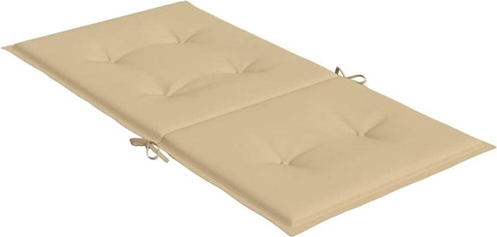 Productafbeelding VidaXL Kussens voor lage rugleuning 2 stuks stof (100 x 50 x 4 cm)