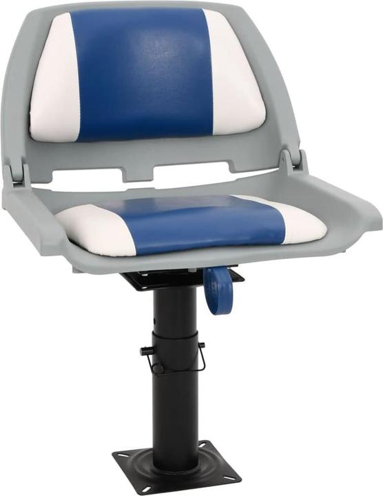 Produktbild VidaXL Bootssitz mit Podest Höhenverstellbar 360° Drehbar