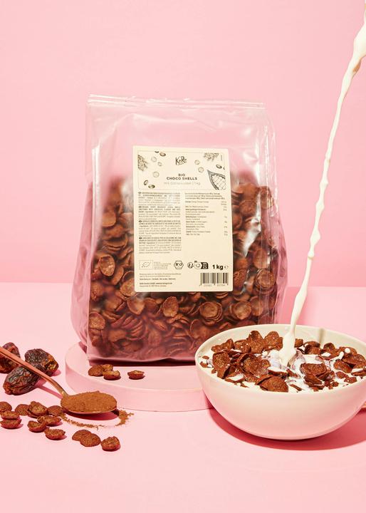 Immagine prodotto KoRo Croccanti ciotole di cereali biologici per la colazione addolcite con aroma di cioccolato e (1000 g)