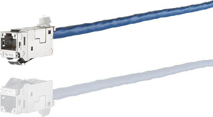 Actual product image Metz Connect Keystone RJ45 installation module CAT 6a (Keystone module)