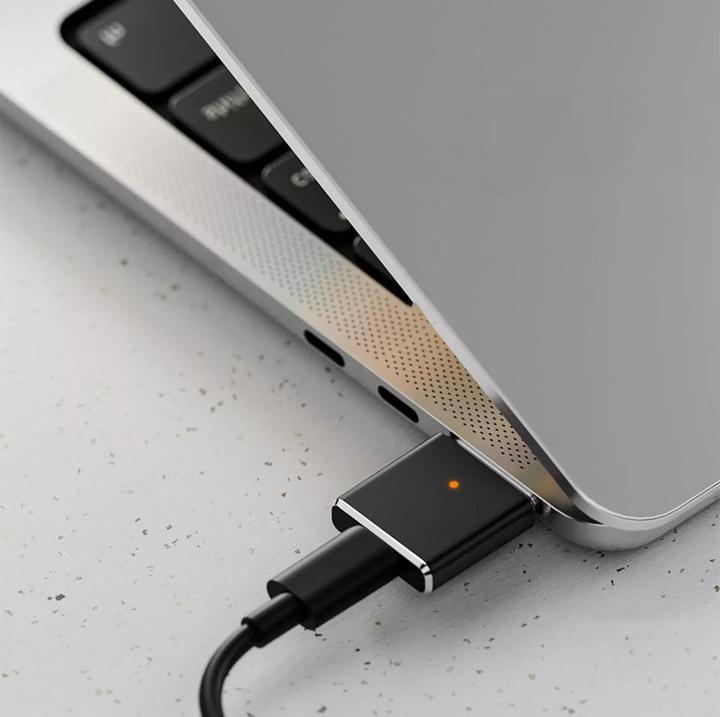 Produktbild PowerGuard USB-C zu MagSafe 3 Adapter für MacBook Pro, Air (MagSafe, USB Typ C)