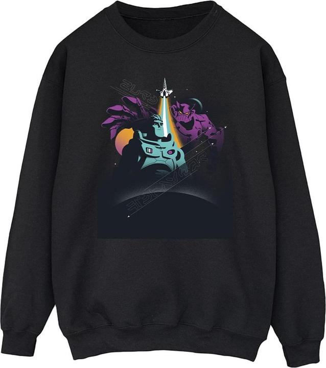 Actual product image Disney Mens Lightyear Buzz And Zurg Sweatshirt (M)
