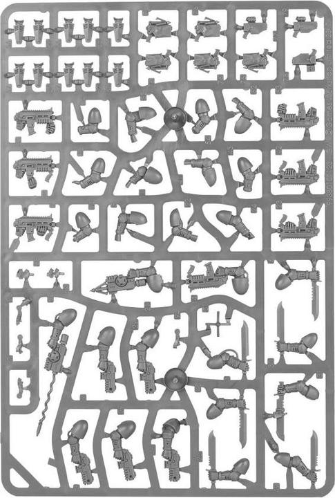 Immagine prodotto Games Workshop Warhammer 40.000 - Pattuglia di combattimento dei Lupi Spaziali (Materiale sintetico)