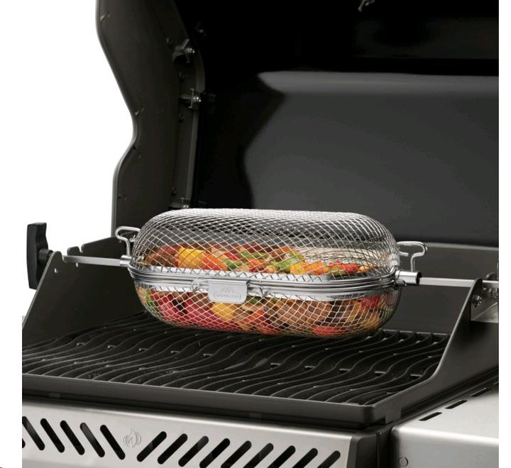 Actual product image Napoleon Rotisserie grill basket