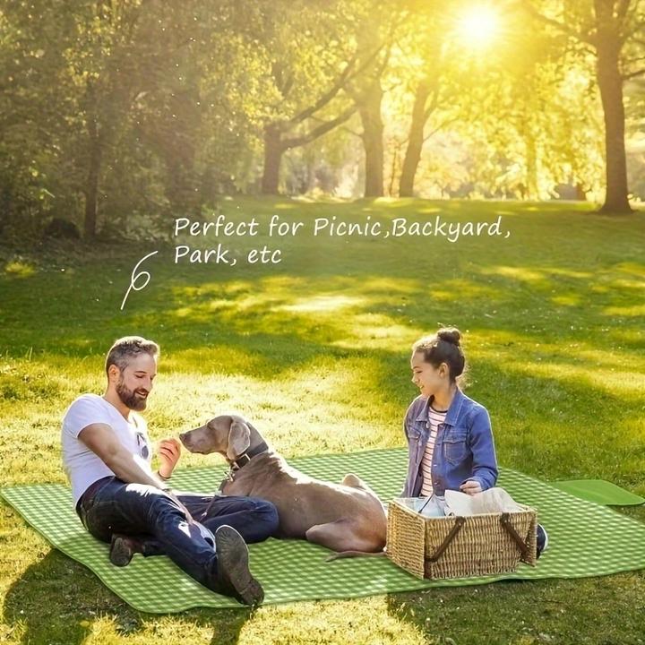 Immagine prodotto PhoneLook Grosse tragbare Picknickdecke für Strand/Camping (200 x 200 cm) faltbar mit Aufbewahrungstasche
