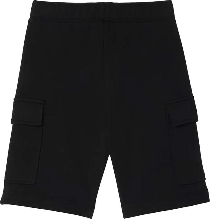Actual product image Lacoste Boys Brushed Cotton Fleece Cargo Shorts (104)