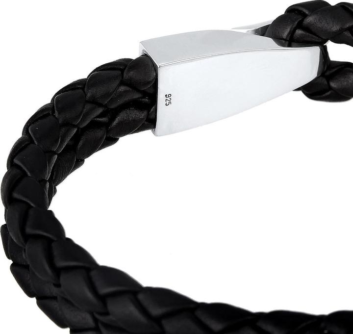 Image du produit Kuzzoi Crochet (23 cm, Argent sterling 925, Cuir)