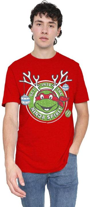 Produktbild Teenage Mutant NT Into The Ninja Spirit TShirt weihnachtliches Design (L)