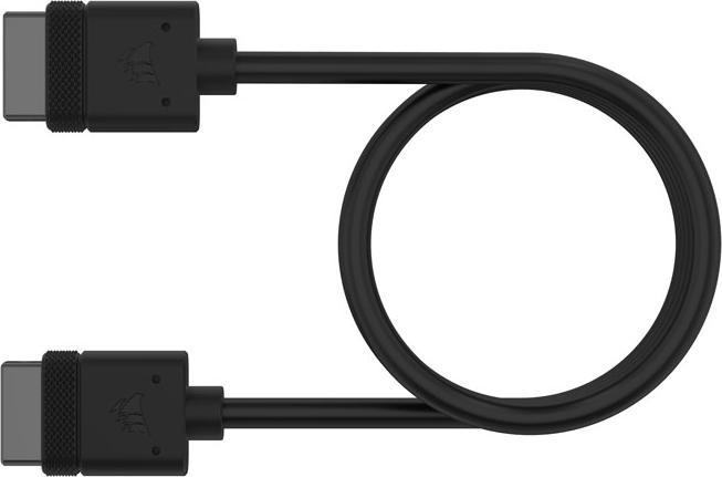 Produktbild Corsair iCUE LINK Cable, 1x 600mm with Straight connectors, Black