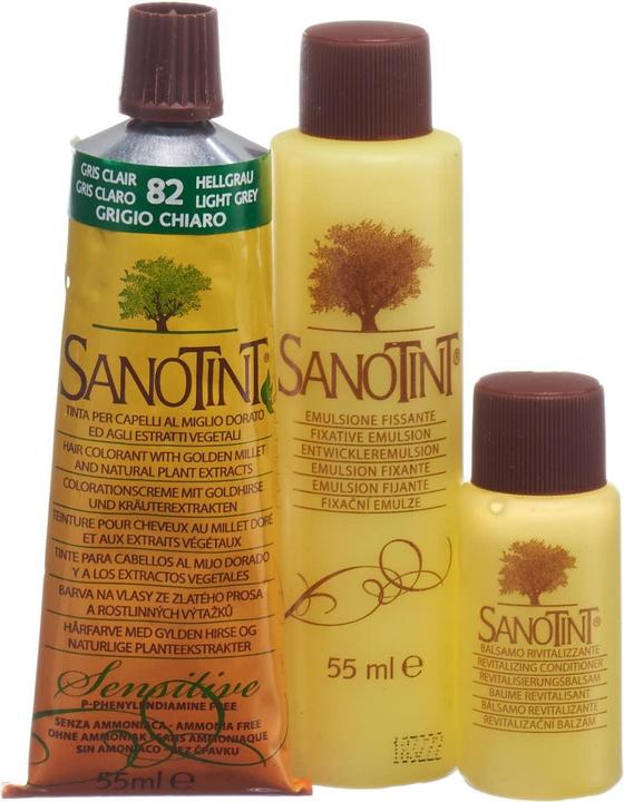 Image du produit Sanotint Sensitive Light Haarfarbe 82 hellgrau (82)