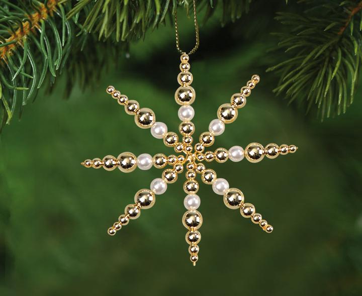 Immagine prodotto Betzold Set di stelle di filo bianco-oro