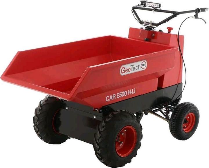 GeoTech Akku Schubkarre MiniDumper500 kg