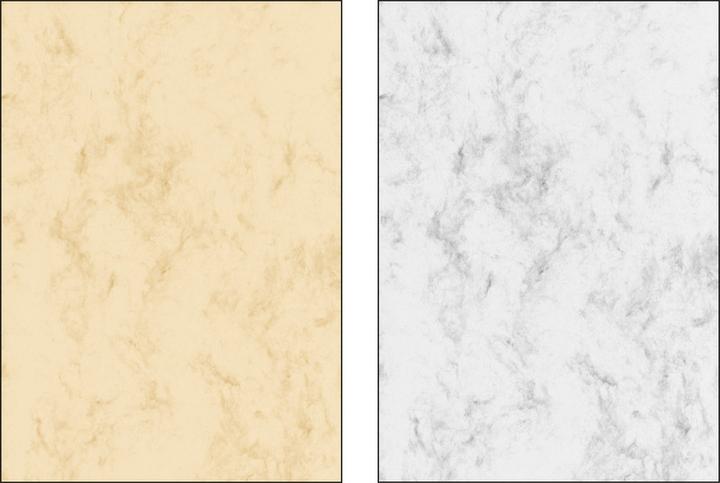 Actual product image Sigel Marbled paper (200 g/m², 50 x, A4)