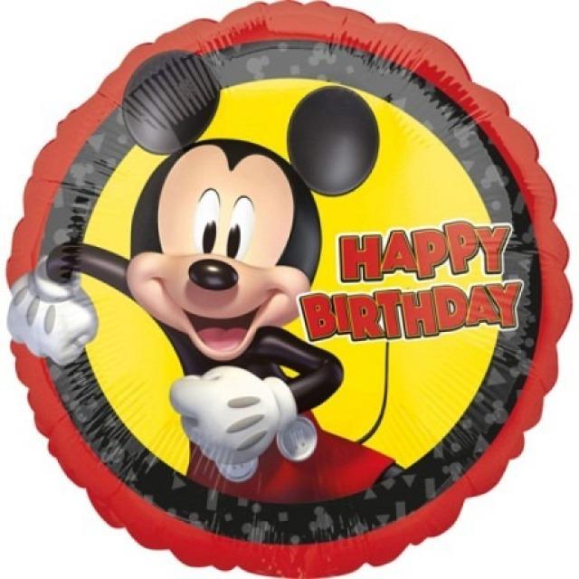Produktbild Amscan Mickey-Mouse-Ballon "Happy Birthday".