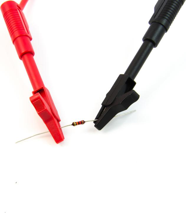 Image du produit Purecrea 2 pcs. Pince crocodile / pince de prélèvement 15A pour fiche banane 4mm (Pinces micros à main)