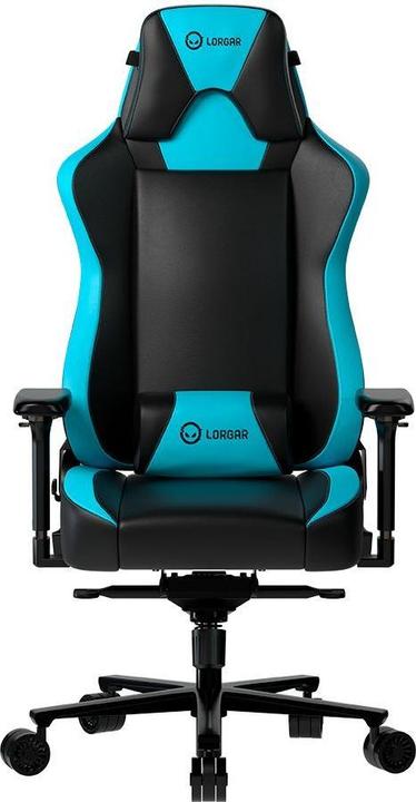 Actual product image Lorgar Base 311, Gaming chair, PU eco-leather, metal frame, multiblock mechanism, 4D armrests, 5