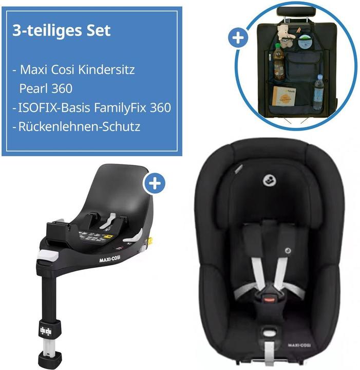 Image du produit Maxi-Cosi Reboarder Reboarder-Kindersitz Pearl 360 drehbar ab (Reboarder, Norme ECE R129/i-Size)