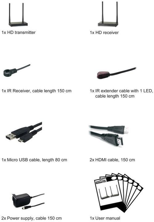 Immagine prodotto Marmitek TV Anywhere Wireless HD (50 m, HDCP)