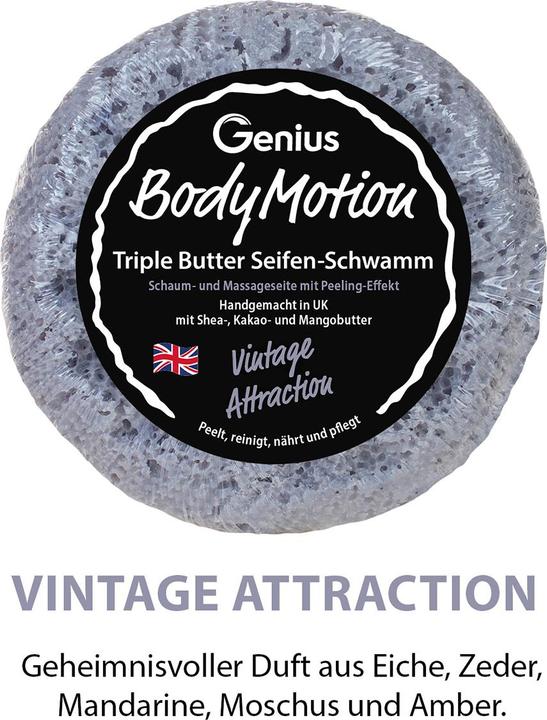 Actual product image Genius Body Motion 2in1 shower sponge